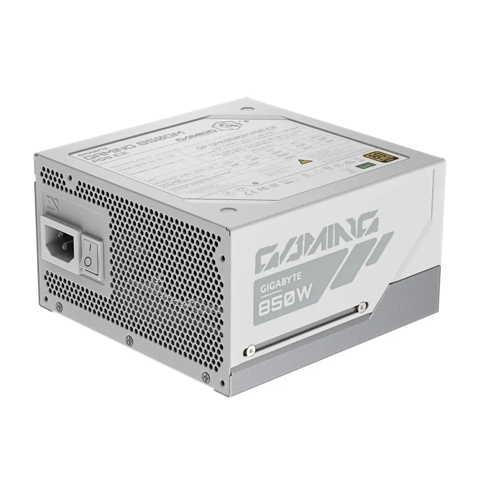 GIGABYTE GAMING 850GM PG5 ICE/850W/ATX 3.1/90%/Modular/Retail