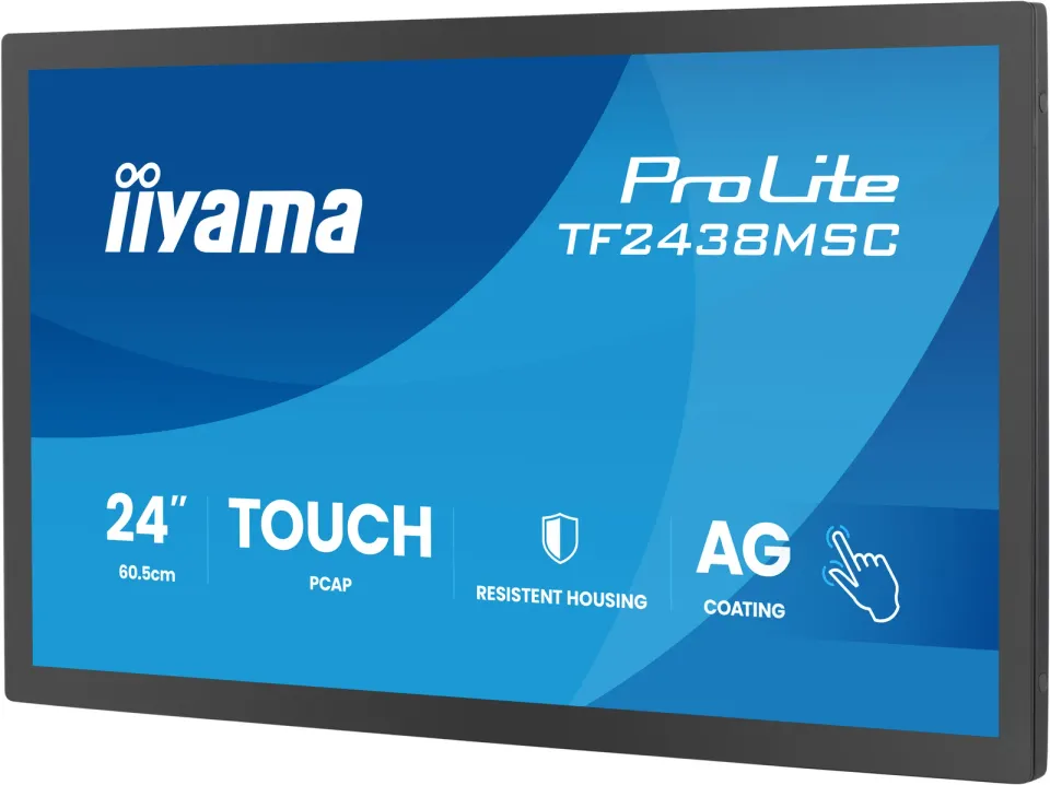 24" iiyama TF2438MSC-B2: PCAP,IPS,FHD,HDMI,DP