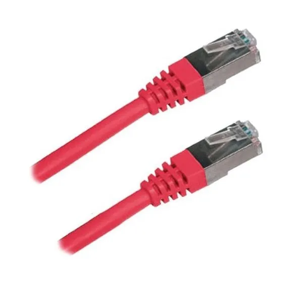 XtendLan Patch kabel Cat5e FTP 1m - červený