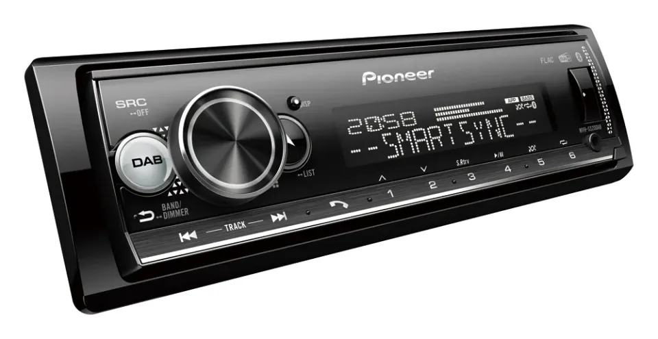 Pioneer MVH-S520DAB USB, Bluetooth, DAB+, měnitelné podsvícení