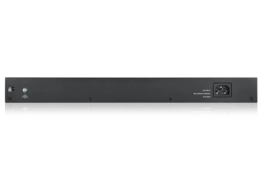Zyxel GS1900-24HP v2 26-port Gigabit Web Smart PoE Switch, 24x gigabit RJ45, 2x SFP, PoE budget 170W
