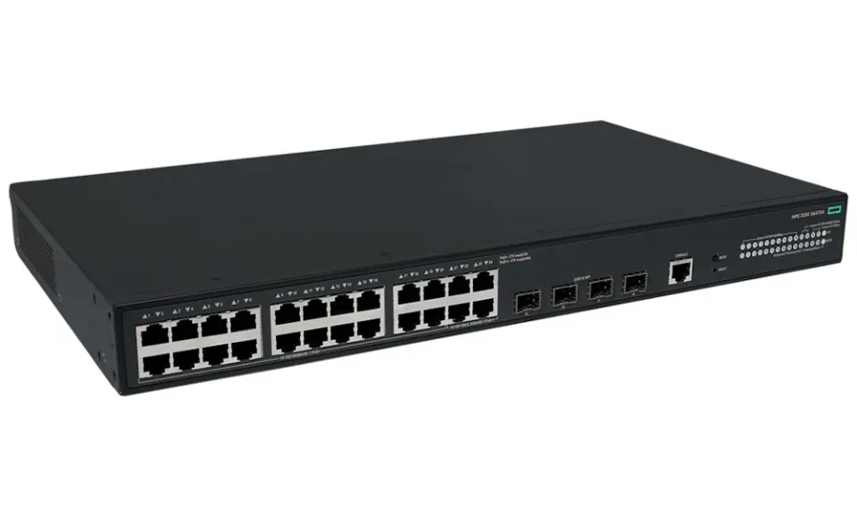 HPE Networking CW 2050 24p 10/100/1000BT PoE+ 4p SFP 1G/2.5G 420W Switch