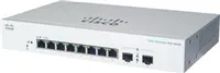 Cisco switch CBS220-8T-E-2G (8xGbE,2xSFP,fanless)