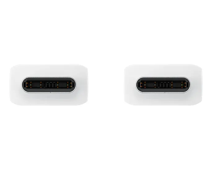 Samsung datový kabel EP-DX510JWE, USB-C, 5A, 1,8 m, bílá