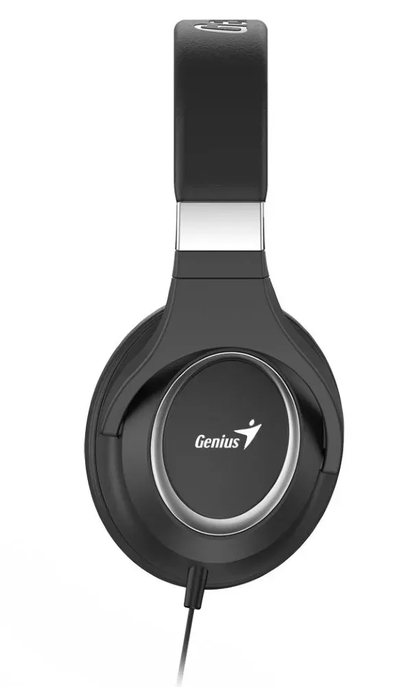 GENIUS headset HS-610/ černý/ 4pin 3,5 mm jack