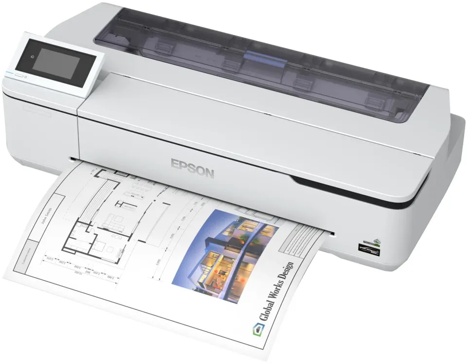 Epson SureColor SC-T2100 – stolní technická tiskárna 24" (A1) bez stojanu, pigmentové inkousty, Wi-Fi a Gigabit LAN