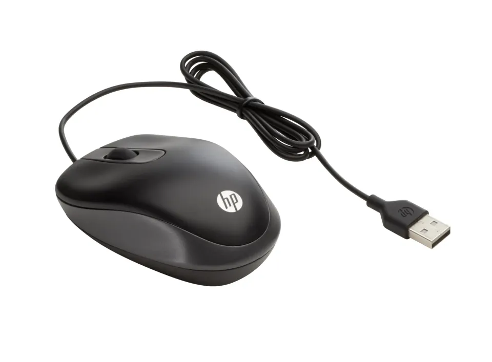 HP myš HP Cestovní myš, USB, black