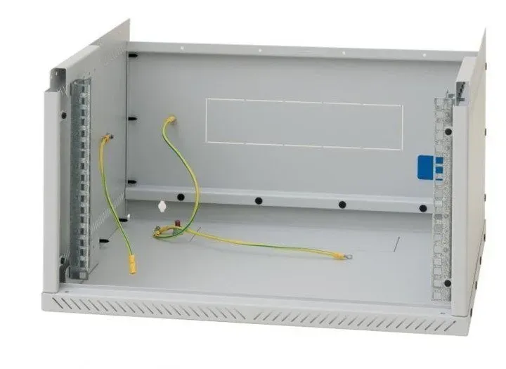 19"rozvaděč jednodíl.4U/400mm FLAT-PACK plech.dv.