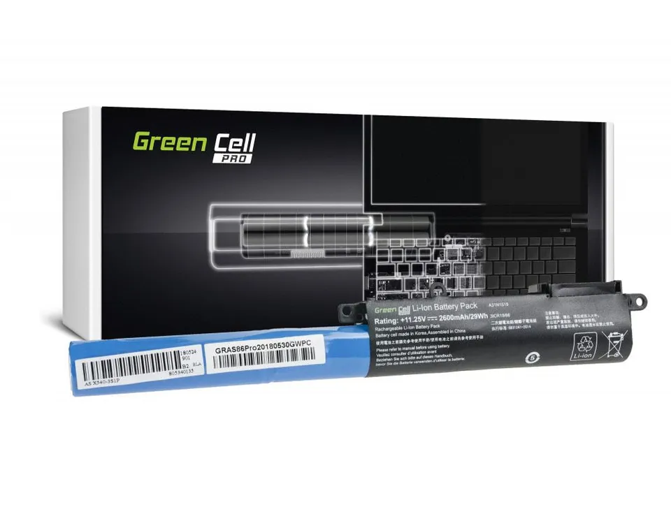 Green Cell Battery PRO A31N1519 for Asus F540 F540L F540S R540 R540L R540M R540M