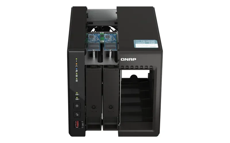 QNAP TS-253E-8G TurboNAS server s RAID, 8GB DDR4, pro 2x 3,5/2,5in SATA3 HDD/SSD (2x HDMI, 2x USB2, 2x USB3.2g2 + 2x 2.5GLAN) datové úložiště