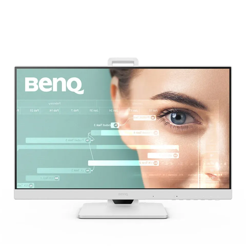 BenQ GW2486TC monitor 23,8in bílý, IPS 100Hz, 1920 x 1080, 250cd/m2, 5ms, 2x HDMI, DPort VESA) 24in