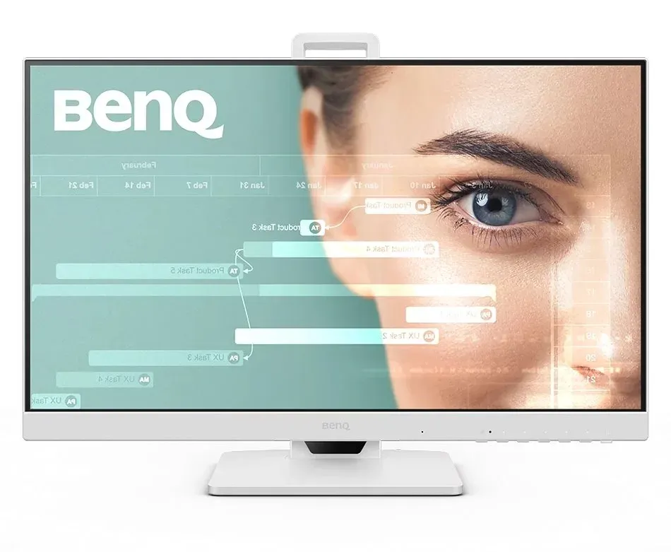 BenQ GW2486TC monitor 23,8in bílý, IPS 100Hz, 1920 x 1080, 250cd/m2, 5ms, 2x HDMI, DPort VESA) 24in