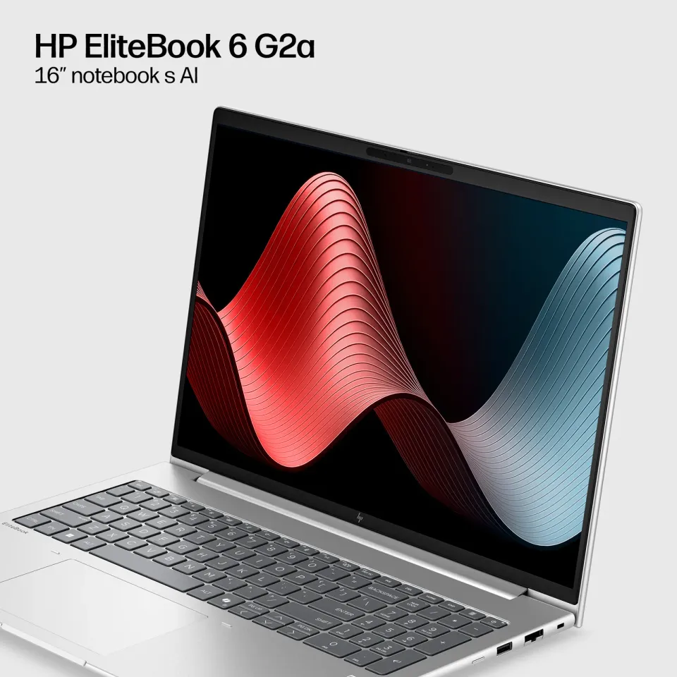 HP NTB EliteBook 6 G2a 16" R5-230 WUXGA 300FHD, 1x16GB, 512GB, WiFi7, BT, FpS,bckl kbd,bez adapteru, Win11Pro, 3y onsite