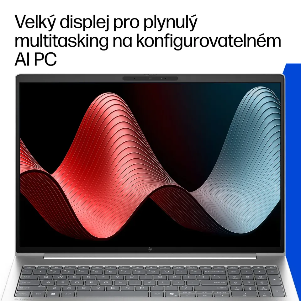 HP NTB EliteBook 6 G2a 16" R5-230 WUXGA 300FHD, 1x16GB, 512GB, WiFi7, BT, FpS,bckl kbd,bez adapteru, Win11Pro, 3y onsite