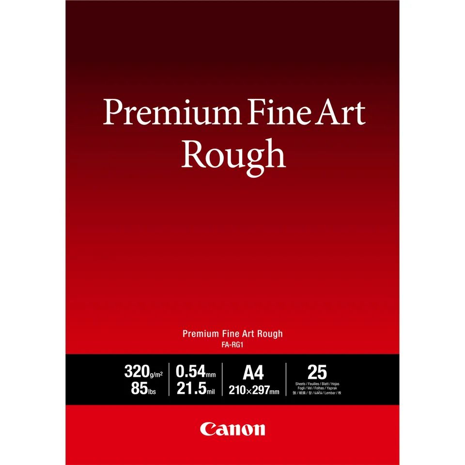 Canon photo paper Premium FineArt Rough A4 25 sheets