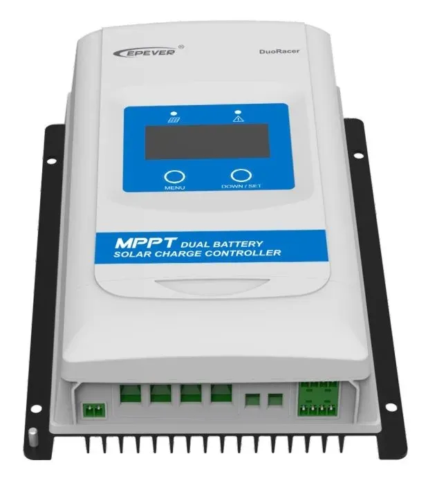 EPEVER DR2210N-DDS solární MPPT regulátor 12/24 V, DuoRacer 20A, vstup 100V