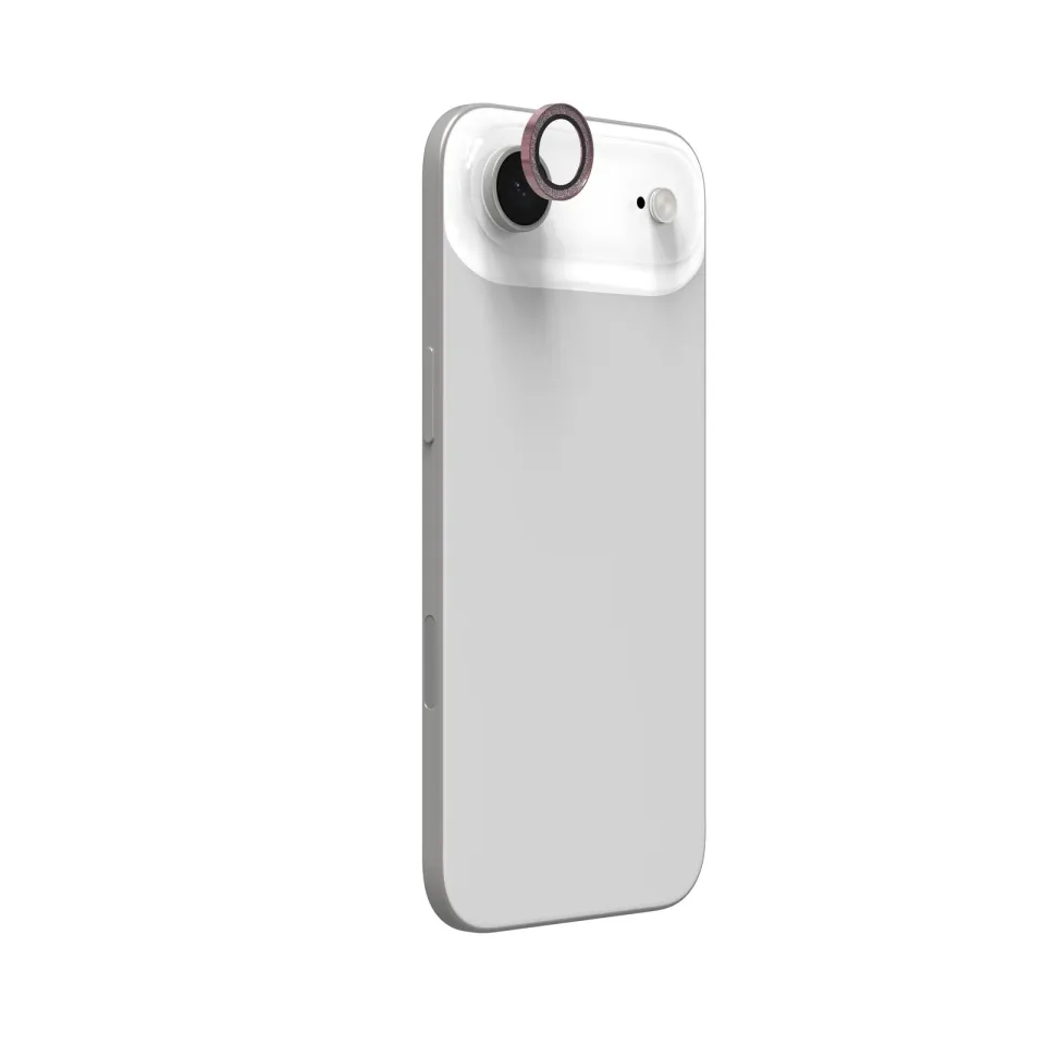 ZAGG Ochranná čočka Premium pro Apple iPhone Air - růžová třpytka