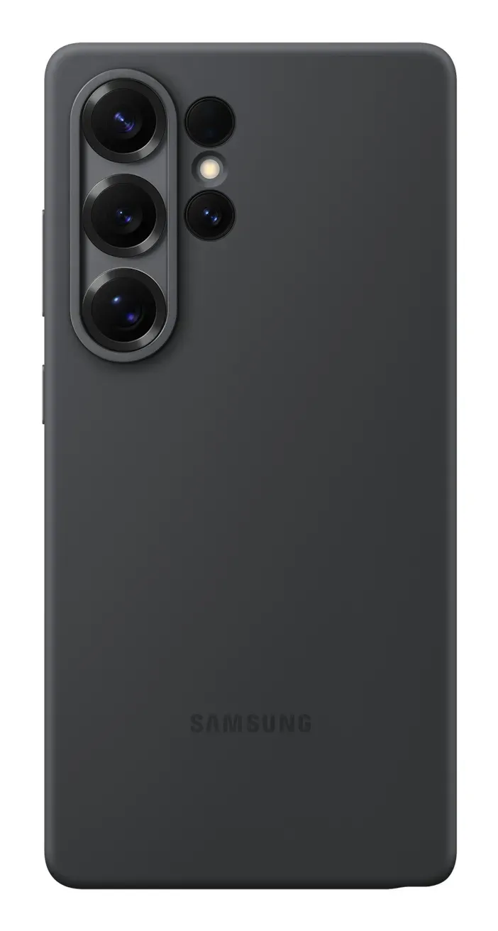 Samsung Silikonový zadní kryt pro Galaxy S25 Ultra Black