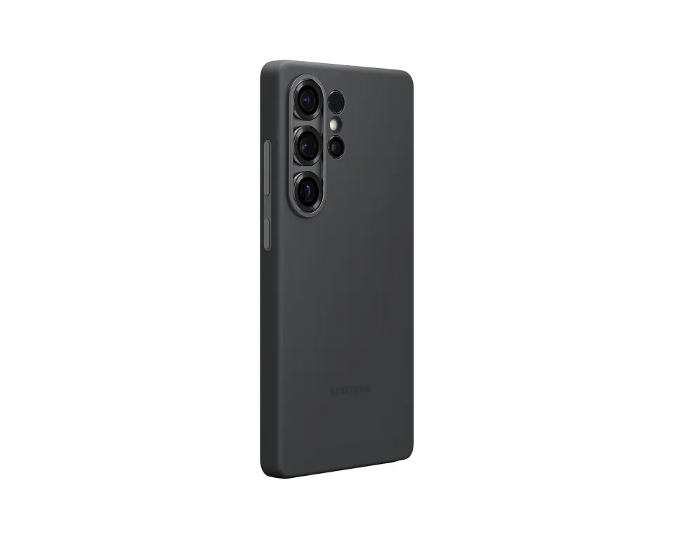 Samsung Silikonový zadní kryt pro Galaxy S25 Ultra Black