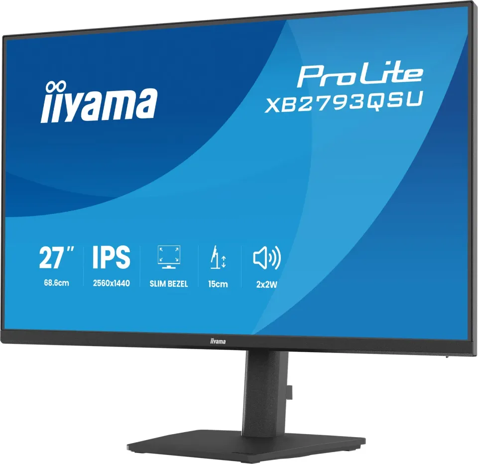 iiyama ProLite/XB2793QSU-B1/27"/IPS/QHD/75Hz/1ms/Černá/3R