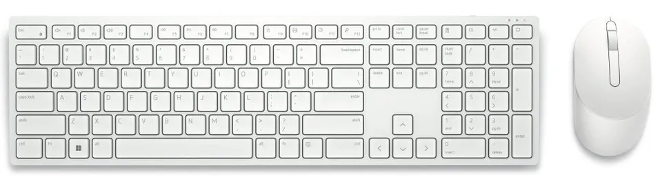 Dell set klávesnice+myš, KM5221W, bezdrát.,US bílá