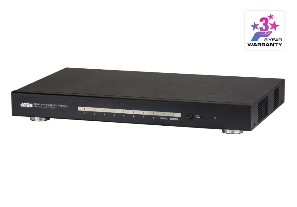 ATEN VE-812 HDBaseT HDMI over Single Cat 5 Extender 4K@100m