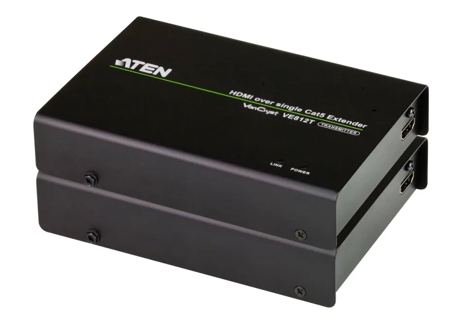 ATEN VE-812 HDBaseT HDMI over Single Cat 5 Extender 4K@100m