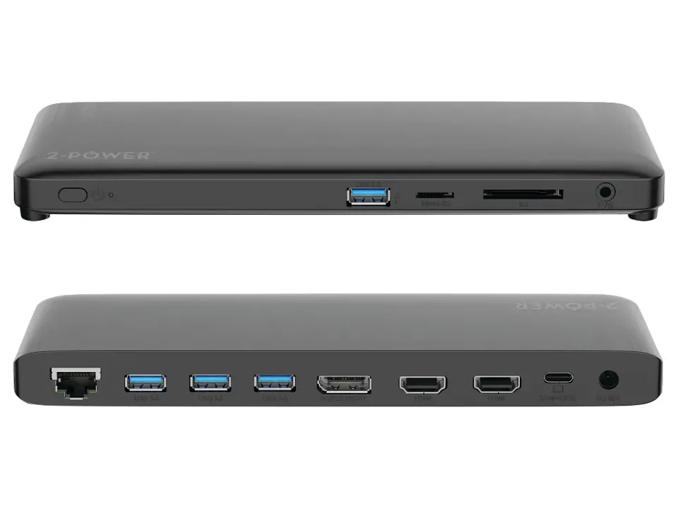 2-Power USB-C Dokovaci Stanice Triple Display MST ( 2xHDMI 1xDP 3xUSB-A 3.0 a 1x
