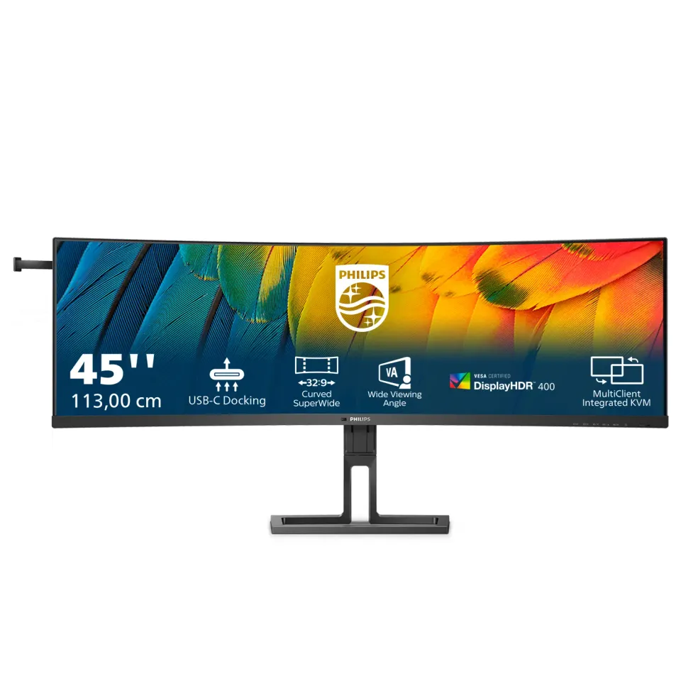 Philips LCD 45B1U6900C 44,5" zakřivený VA/5120x1440@75Hz/4ms/450cd/2xHDMI/DP/4xU