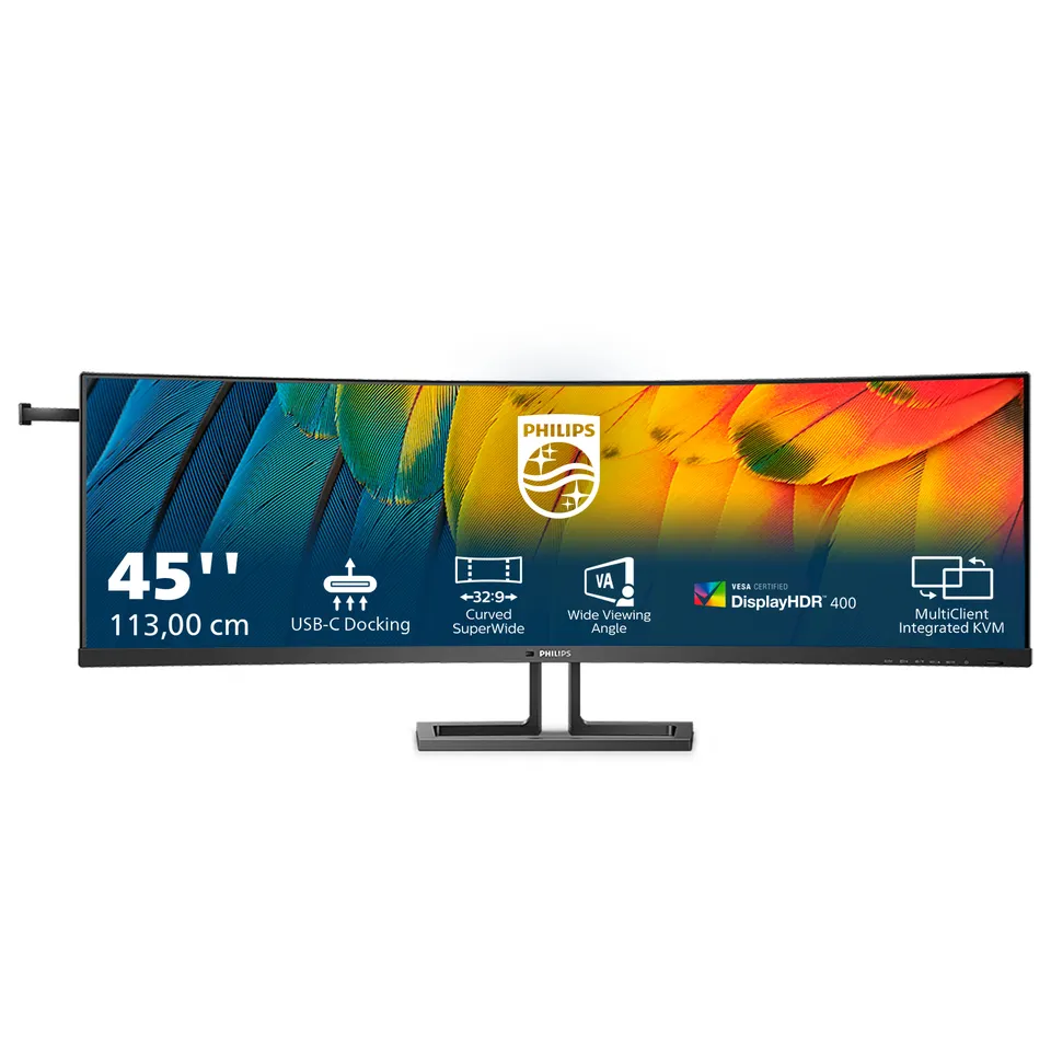Philips LCD 45B1U6900C 44,5" zakřivený VA/5120x1440@75Hz/4ms/450cd/2xHDMI/DP/4xU