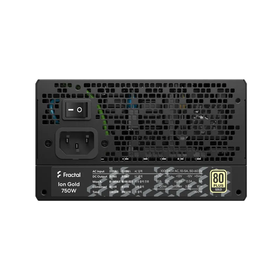 Fractal Ion 3/750W/ATX 3.1/80PLUS Gold/Modular/Retail