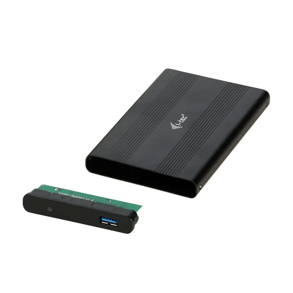 i-tec USB 3.0 MySafe AluBasic Advance rámeček na externí pevný disk 6.4 cm / 2.5" pro SATA I/II/III HDD SSD, hliníková k