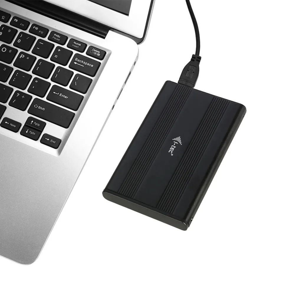 i-tec USB 3.0 MySafe AluBasic Advance rámeček na externí pevný disk 6.4 cm / 2.5" pro SATA I/II/III HDD SSD, hliníková k