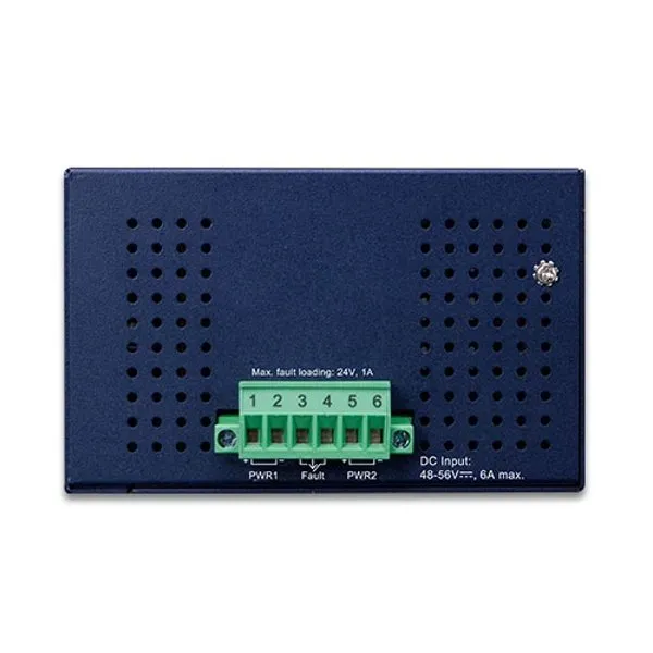 Planet IGS-1020PTF Průmyslový L2 PoE switch, 8x1Gb + 2xSFP, 802.3at 30/240W, IP30, -40~+75°C, 48-56VDC