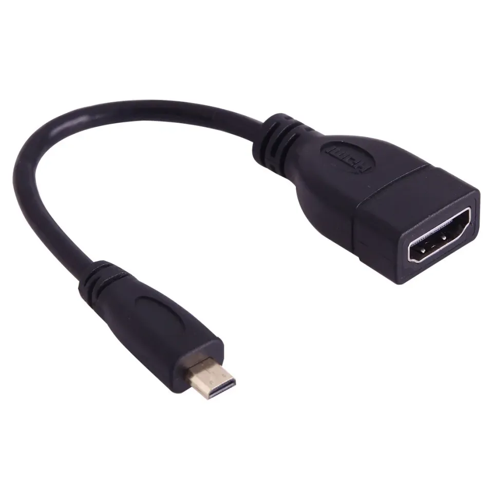 PremiumCord Flexi adaptér HDMI Typ A samice - micro HDMI Typ D samec pro ohebné