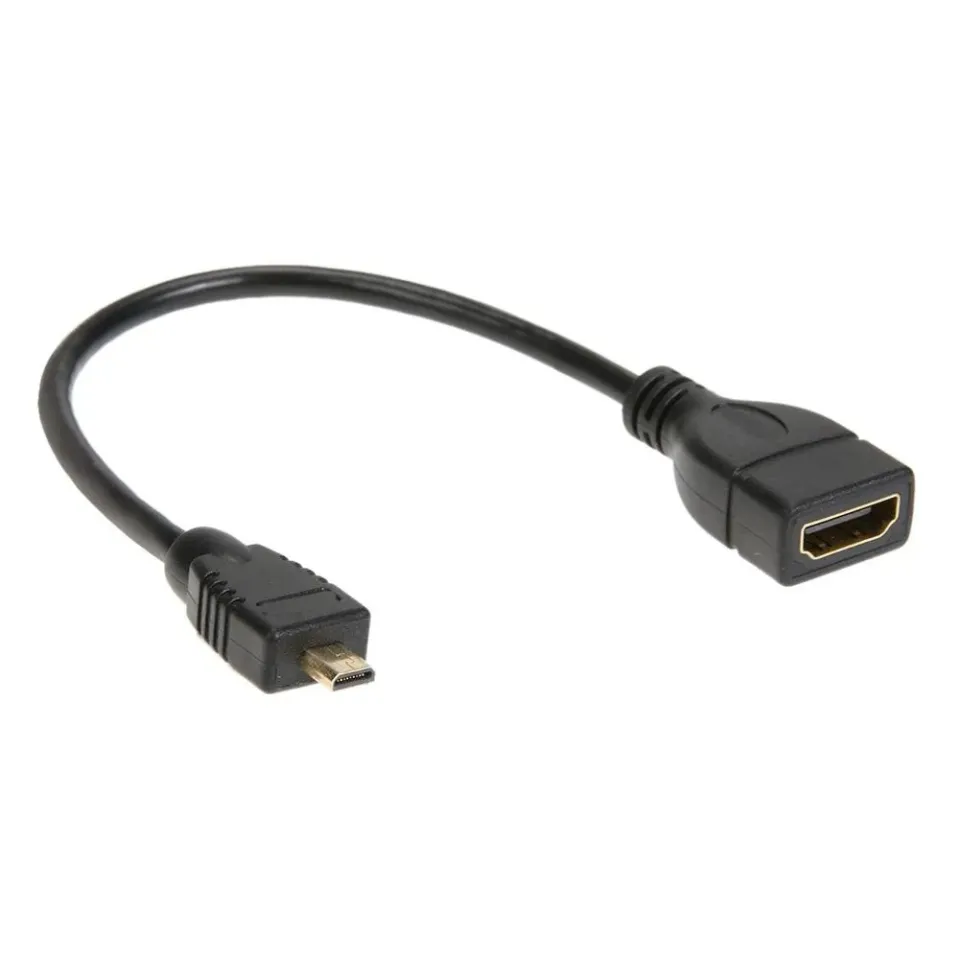 PremiumCord Flexi adaptér HDMI Typ A samice - micro HDMI Typ D samec pro ohebné