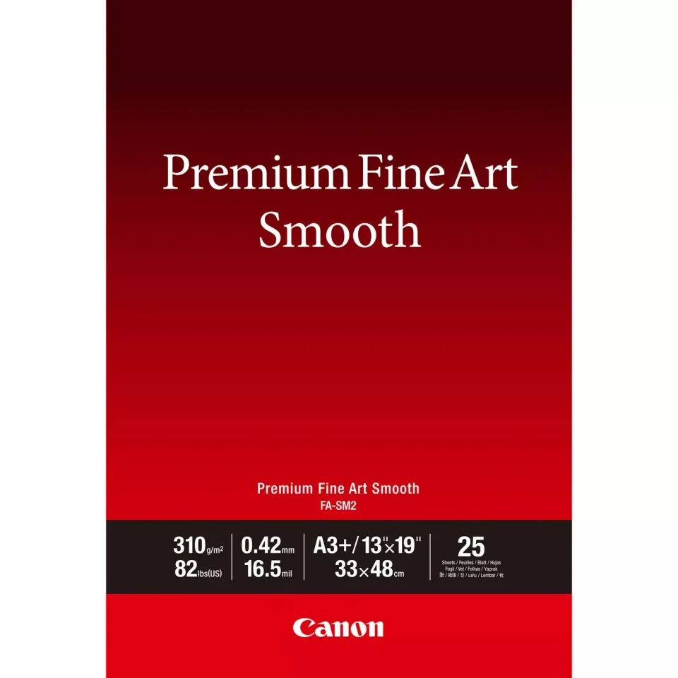 Canon fotopapír Premium FineArt Smooth A3+ 25 sheets