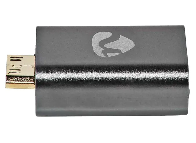 NEDIS adaptér HDMI/ HDM mini zástrčka – HDMI zásuvka/ BOX/ šedý