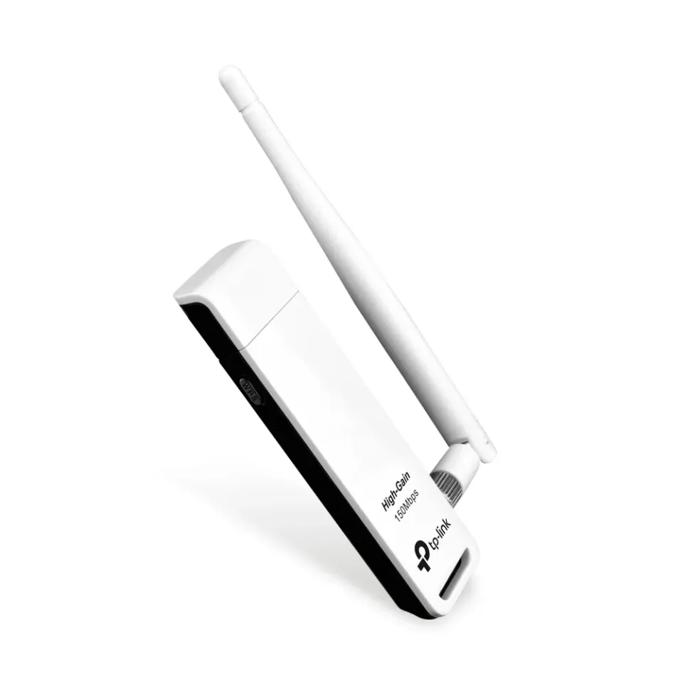 TP-LINK TL-WN722N Wifi USB adapter, 150 Mbps, RSMA externí anténa 4dB - náhrada 422g