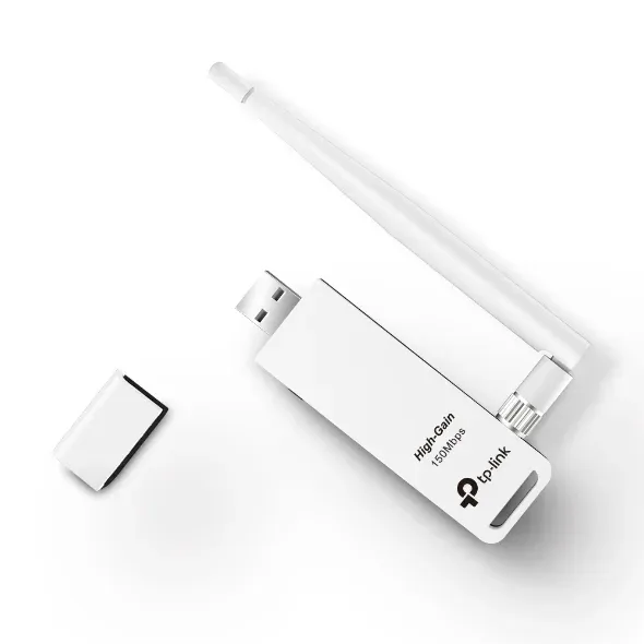 TP-LINK TL-WN722N Wifi USB adapter, 150 Mbps, RSMA externí anténa 4dB - náhrada 422g