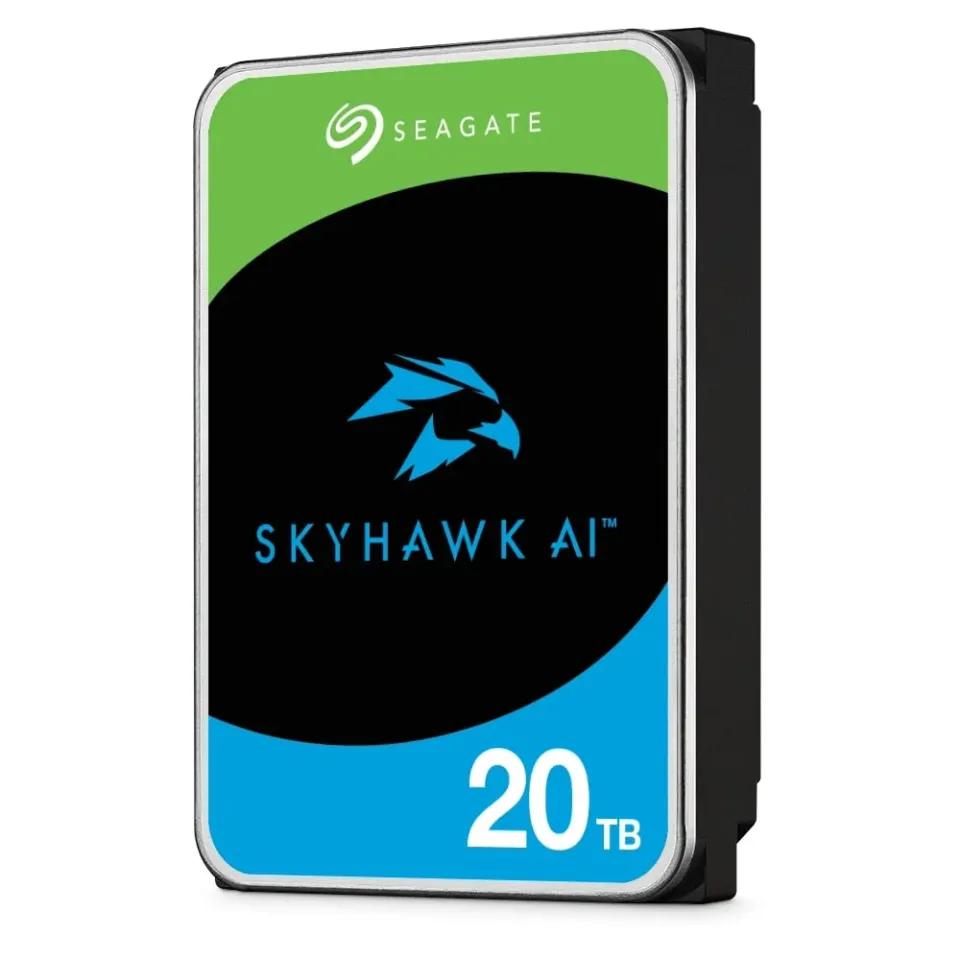 Seagate SkyHawk AI HDD, 20TB, SATAIII, 256MB cache, 7.200RPM