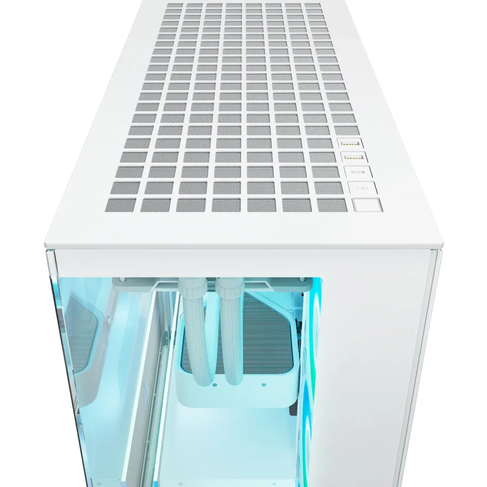 ARCTIC case Xtender Tower, transparent window, white