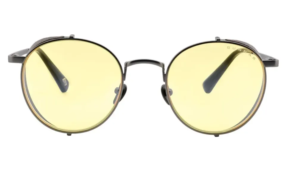 GUNNAR kancelářske/herní brýle FALLOUT LUCKY 38 NEW VEGAS ALLOY* jantarová skla * BLF 65 * GUNNAR Focus