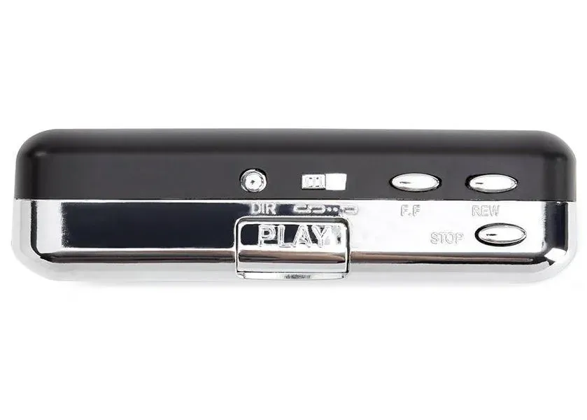 Nedis ACGRU100GY - Přenosný USB Převodník z Kazet na MP3 | s USB Kabelem a Softw