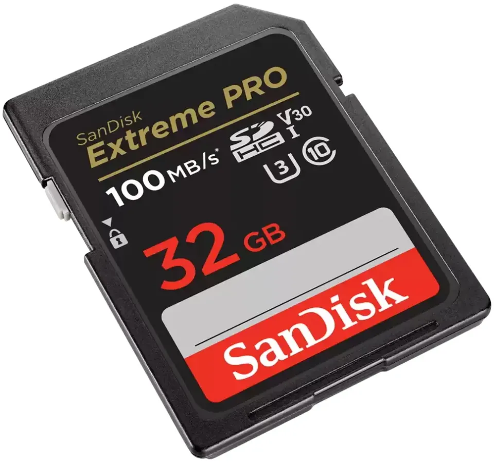 SanDisk SDHC karta 32GB Extreme PRO (100 MB/s Class 10, UHS-I U3 V30)