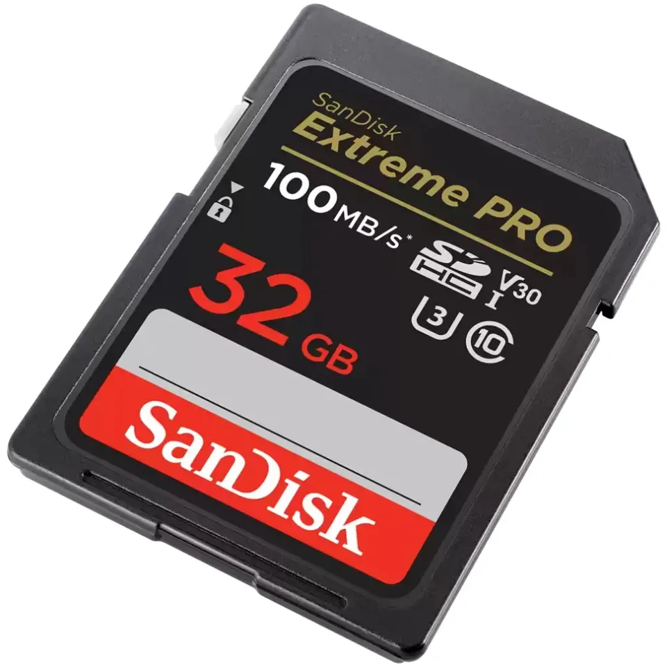 SanDisk SDHC karta 32GB Extreme PRO (100 MB/s Class 10, UHS-I U3 V30)