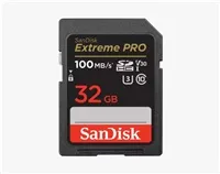 SanDisk SDHC karta 32GB Extreme PRO (100 MB/s Class 10, UHS-I U3 V30)