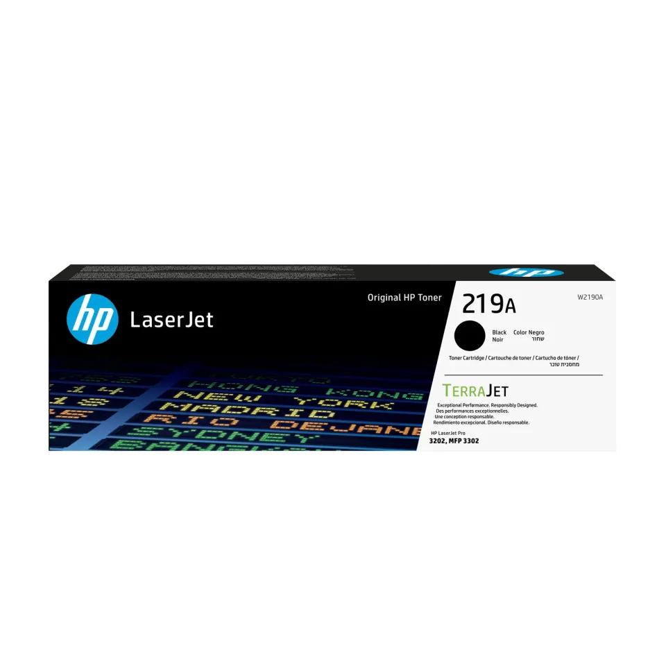 HP W2190A originální toner černý č.219A cca 1300 str. (black, pro HP 3202, MFP 3302)