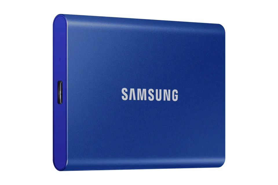 SAMSUNG T7 externí ssd 1TB USB3.2 Gen2 (modrý)