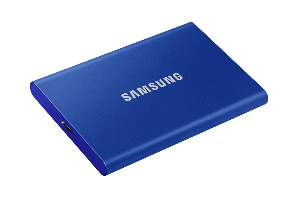 SAMSUNG T7 externí ssd 1TB USB3.2 Gen2 (modrý)